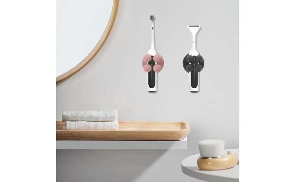 IWOWHERO 4pcs Nail- Seamless Hook Towel Hook Hanging Hooks Clothing Hooks Bathroom Wall Hooks - product information 1