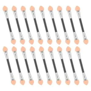 Outanaya 50pcs Brush Eyeshadow Applicator Makeup Brush Eye Blending Brush Small Eyeshadow Brush - product information 2