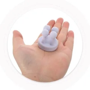 Didiseaon 4pcs Nail- Seamless Hook Towel Hook Wall Hangers Clothing Hooks Kitchen Hook - product information 6