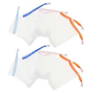 FOYTOKI 20pcs Soap Mesh Bag Soap Bag Foaming Soap Foaming Facial Soap Supply Soap Bar Pouch Nylon - product information 3