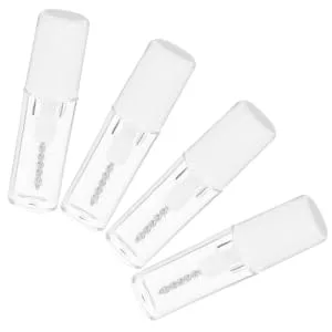 FOYTOKI 4pcs Eyelash Raincoat Mascara Sweat-proof Brow Gel Clear Brow Gel Eyebrow Styling Gel Plastic - product information 3