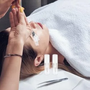 FOYTOKI 4pcs Eyelash Raincoat Mascara Sweat-proof Brow Gel Clear Brow Gel Eyebrow Styling Gel Plastic - product information 5