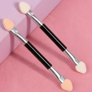 Outanaya 30pcs Eye Shadow Stick Lip Makeup Brush Make up Brush Make up Sponges Eye Mascara Double Emulsion - product information 4