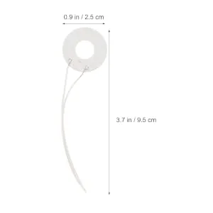 FOYTOKI 2pcs Hot Rings Heating Rings for Replacing Coils Heating Coil Heating Plate Repair Kit Metal White - product information 1