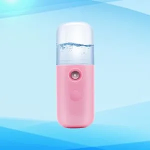 HAPINARY 2pcs Handheld Spray Device Face Steamer Steamer for Face Air Humidifier Makeup Device Pink - product information 4