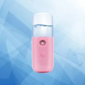 HAPINARY 2pcs Handheld Spray Device Face Steamer Steamer for Face Air Humidifier Makeup Device Pink - product information 6