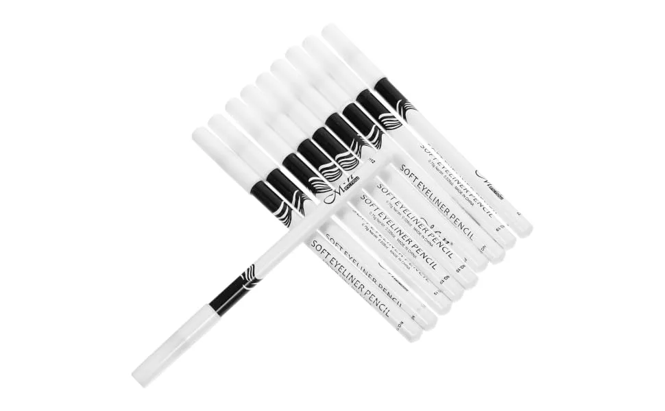 VINTORKY Eyes Cosmetic Tools 10pcs Lying Silkworm Eyeliner Highlighters Highlighter Eye Liner Pen Eye Line Drawing Pencils Eyes - product information 2