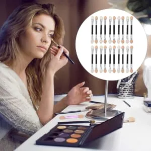 Gogogmee Foam Sponge 20pcs Latex Eye Shadow Stick Eyeshadow Cosmetic Disposable Eye Shadow Brush Sponge Set - product information 6