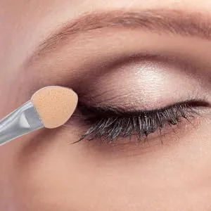 Outanaya 40pcs Latex Eye Shadow Stick Cosmetic Brush Kit Makeup Brush Tool Makeup Applicator Eyeshadow Sponge - product information 4