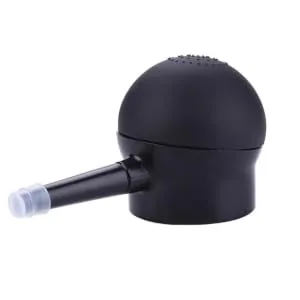 HAPINARY 4 Pcs Silicone Nozzle Spray Applicator Pump Fiber Powder Spray Bottle Plastic Abs Black - product information 2