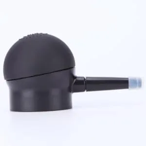 HAPINARY 4 Pcs Silicone Nozzle Spray Applicator Pump Fiber Powder Spray Bottle Plastic Abs Black - product information 4