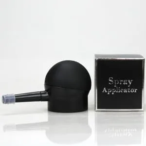 HAPINARY 4 Pcs Silicone Nozzle Spray Applicator Pump Fiber Powder Spray Bottle Plastic Abs Black - product information 5