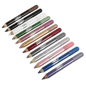 Outanaya 12pcs Pearlescent Eyeshadow Pencil Cosmetic Eyeshadow Pen Shimmer Eye Shadow Pen Eyeliner Wood - product information 3