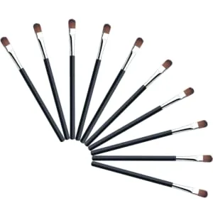 Gogogmee 100pcs Eye Shadow Brush Makeup Applicator Makeup Eyeliner Washing Capsules Artificial Fiber - product information 4