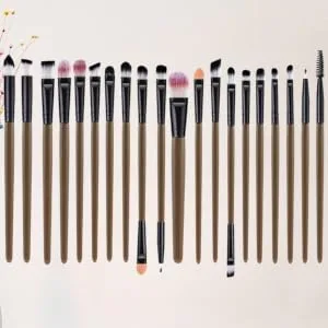 FOYTOKI 20pcs Makeup Brush Kit Eyeliner Eyeshadow Brush Kit Eyeshadow Tools - product information 3
