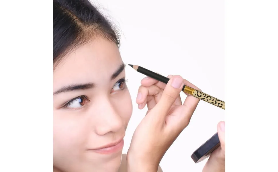 HAPINARY 4 Pcs Double Head Eyebrow Pencil Black Eyebrow Puff Grey Brown Eyebrow Pencil Palette) Uk - product information 7