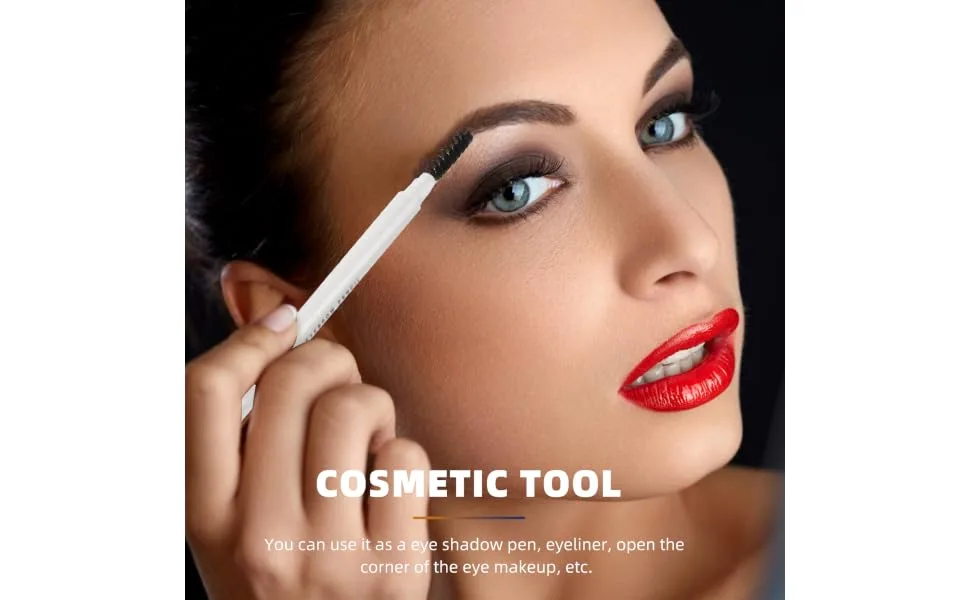 FOYTOKI 2pcs Brown Eyebrow Pencil Makeup Pencils Waterproof Eyebrow Pen Abs (shell) Cosmetic Tool - product information 5