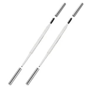 FOYTOKI 2pcs Brown Eyebrow Pencil Makeup Pencils Waterproof Eyebrow Pen Abs (shell) Cosmetic Tool - product information 6