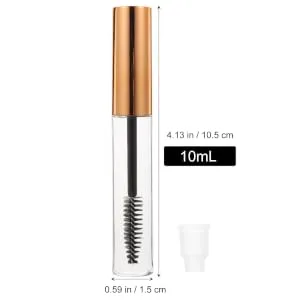 HAPINARY 20 Pcs Mascara Empty Tube Travel Toiletries Containers Mini Containers Makeup Eyeliner Tube - product information 2