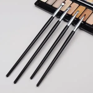 FOYTOKI 4pcs eye makeup kit eye liner brush for makeup eyeshadow brush eye precision brush - product information 1