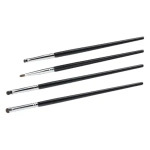 FOYTOKI 4pcs eye makeup kit eye liner brush for makeup eyeshadow brush eye precision brush - product information 3
