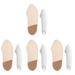 HAPINARY 4pcs Korean Cosmetics Shadow Seal Cosmetics Tool Makeup Plate Mixer Palette Stainless Steel Silver - product information 1
