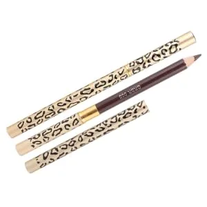 FOYTOKI 2pcs Pencils Leopard Lash Brush Brow Gel Brow Brush Brow Makeup Eyeliner Wooden - product information 7