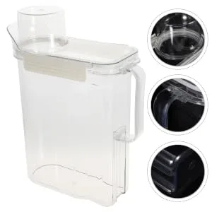 BCOATH 4pcs Laundry Storage Box Scented Laundry Laundry Canisters Plastic Transparent - product information 3
