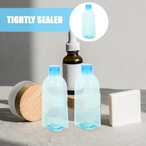 ORFOFE 5pcs Eye Wash Dropper Travel Accessory Mini Liquid Bottle Home Supplies Plastic Blue - product information 3