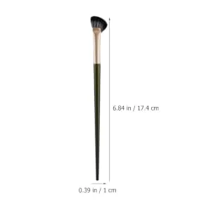 FOYTOKI 4pcs Nose Shadow Brush Nose Makeup Brush Contour Blending Brush Nose Contour Brush Artificial Fiber - product information 7