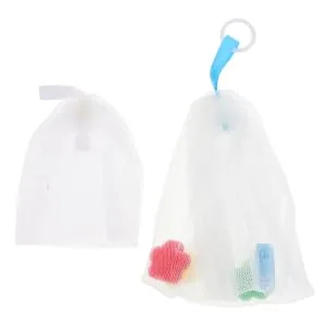 Outanaya 2pcs Foaming Net Soap Mesh Bag Soap Foaming Pouches Foaming Face Soap Pouches or - product information 5