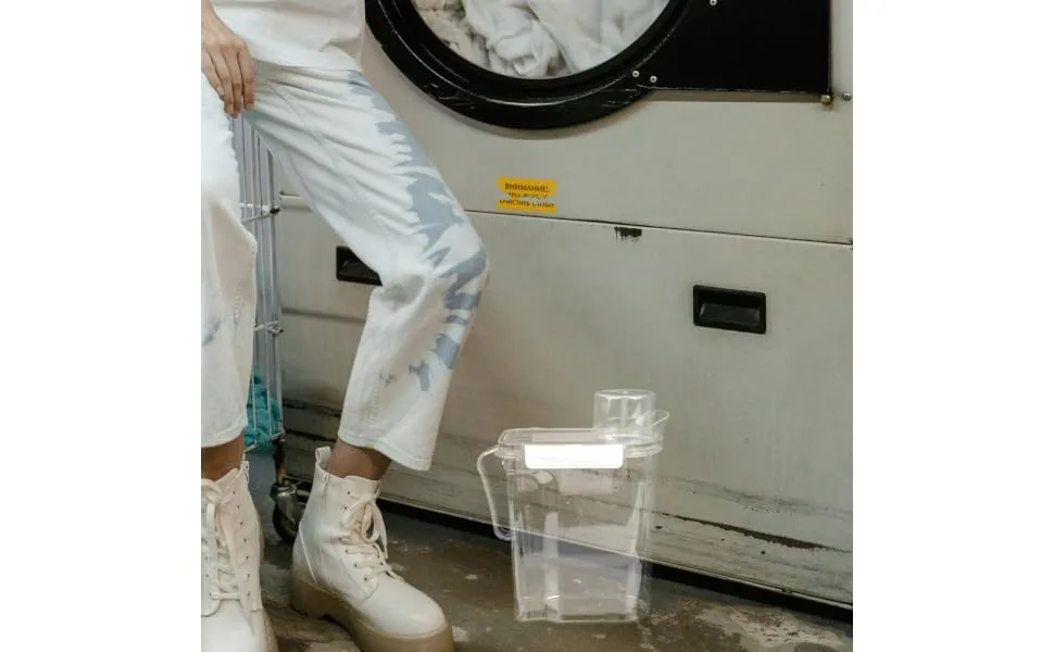 BCOATH 3pcs Laundry Storage Box Large Capacity Sub Buckets Jug Stand Lotion Transparent Plastic - product information 5