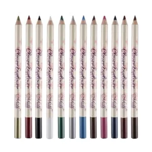 FOYTOKI 24 Pcs Eyeshadow Pen Eyeliner Pencil Colours Eyeliner Stick Colorful Eyeliner Pencil Eyebrow Pencil - product information 5