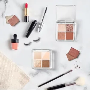 Outanaya 2pcs Empty Eyeshadow Dish Makeup Compact Empty Makeup Containers Empty Palette Empty Cream Palette - product information 1