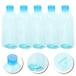 HAPINARY 5pcs Wash Dropper Travel Accessory Multi-function Travel Bottle Plastic Blue - product information 5