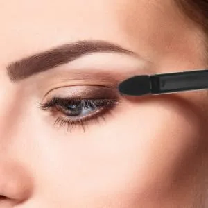 FOYTOKI 100pcs Women Eyeshadow Brush Small Eyeshadow Blending Brush Eye Makeup Sponge Makeup Brushes Black - product information 4