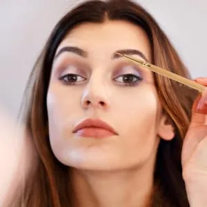 Outanaya 1pcs Brush Eyeliner Brush Tool. Straight Bent Angled Brush - product information 2