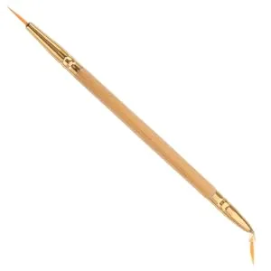 Outanaya 1pcs Brush Eyeliner Brush Tool. Straight Bent Angled Brush - product information 6