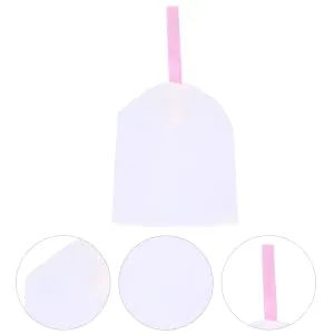 Beatifufu 3pcs Foaming Net Bar Soap Soft Soap Bag Soap Saver Bag Soap Loofah Bag Soap Sack White or - product information 5