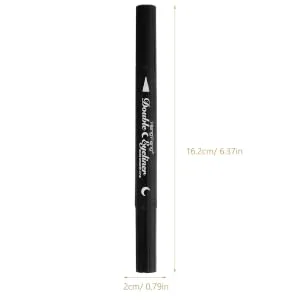 FOYTOKI 4pcs Makeup Pencils for Eyes Black Liquid Eyeliner Pen Abs - product information 5