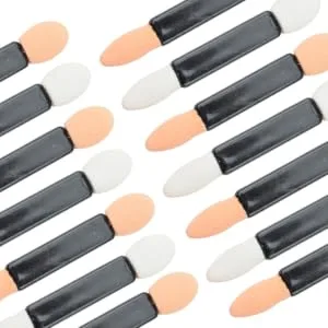 Outanaya 50pcs Women Makeup Brush Makeup Eye Shadow Brush Eye Shadow Applicator Double Sided Makeup Eyeshadow - product information 2