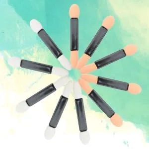 Outanaya 50pcs Women Makeup Brush Makeup Eye Shadow Brush Eye Shadow Applicator Double Sided Makeup Eyeshadow - product information 5