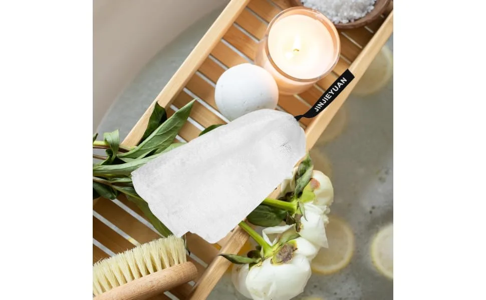 Outanaya 20pcs Double Layer Foaming Sponge Mesh Soap Bags Soap Receive Bag Bubbling Bags Soap Bags Meshes or - product information 1