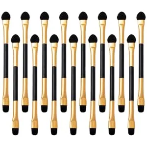 Gogogmee 15pcs Eye Shadow Brush Women Makeup Brush Blending Sponge Eyeshadow Sponge Applicator Plastic - product information 4