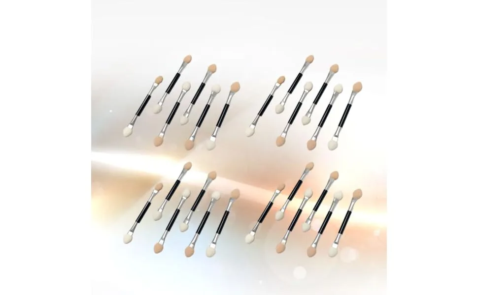 FOYTOKI 30pcs Eyeshadow Brush Kit Double Head Makeup Applicator Make up for Face Concealer Brush - product information 2