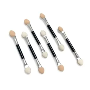FOYTOKI 30pcs Eyeshadow Brush Kit Double Head Makeup Applicator Make up for Face Concealer Brush - product information 4