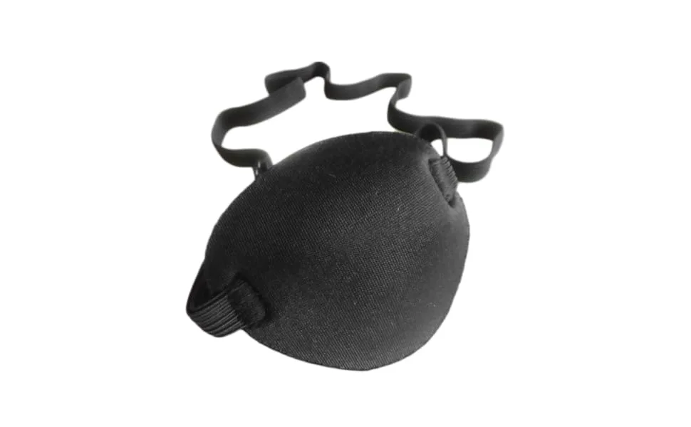 NOLITOY 2pcs Lazy Eye Cover Party Eye Patch Pirate Patches Eye Mask Costume Eye Patch Eyepatch Black - product information 1