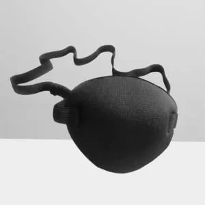 NOLITOY 2pcs Lazy Eye Cover Party Eye Patch Pirate Patches Eye Mask Costume Eye Patch Eyepatch Black - product information 4
