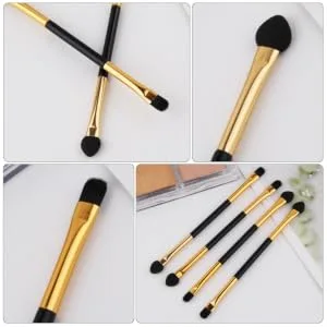 FOYTOKI 15pcs Eye Shadow Brush Make up Accessories Mini Accessories Make up Sponges Makeup Supplies Plastic - product information 1