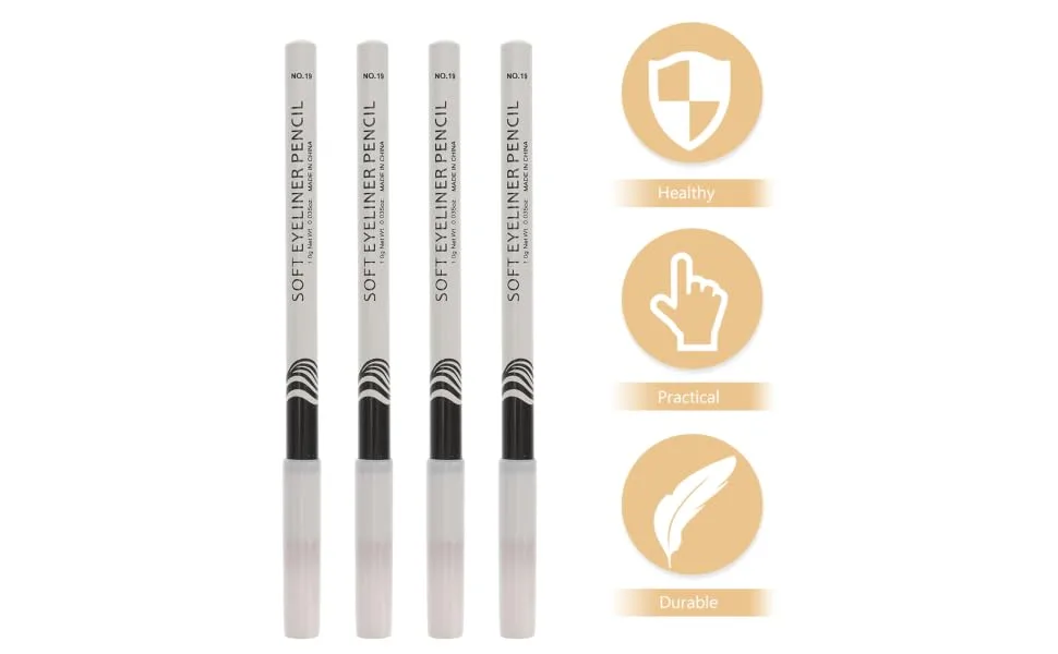 Outanaya 12pcs Lying Silkworm Eyeliner Liquid Eye Liner Sparkle Highlighters Pen White Plastic - product information 3